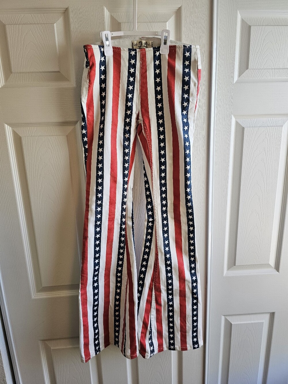 Free People Stars And Stripes Penny Pull On Flare